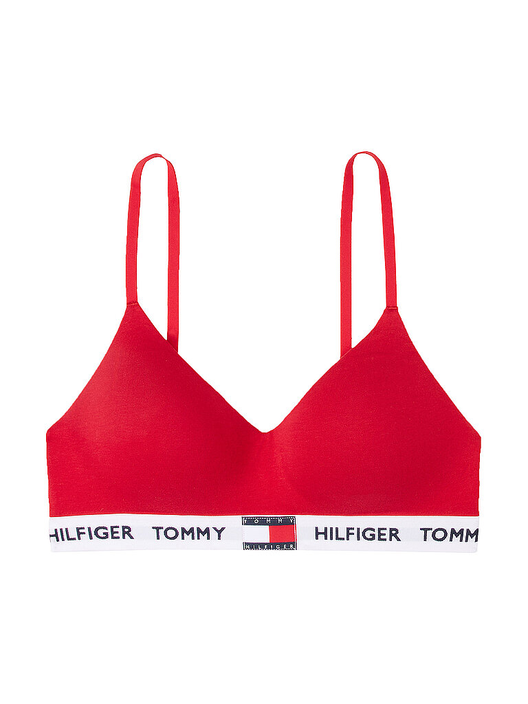 TOMMY HILFIGER Bralette red rot | XS