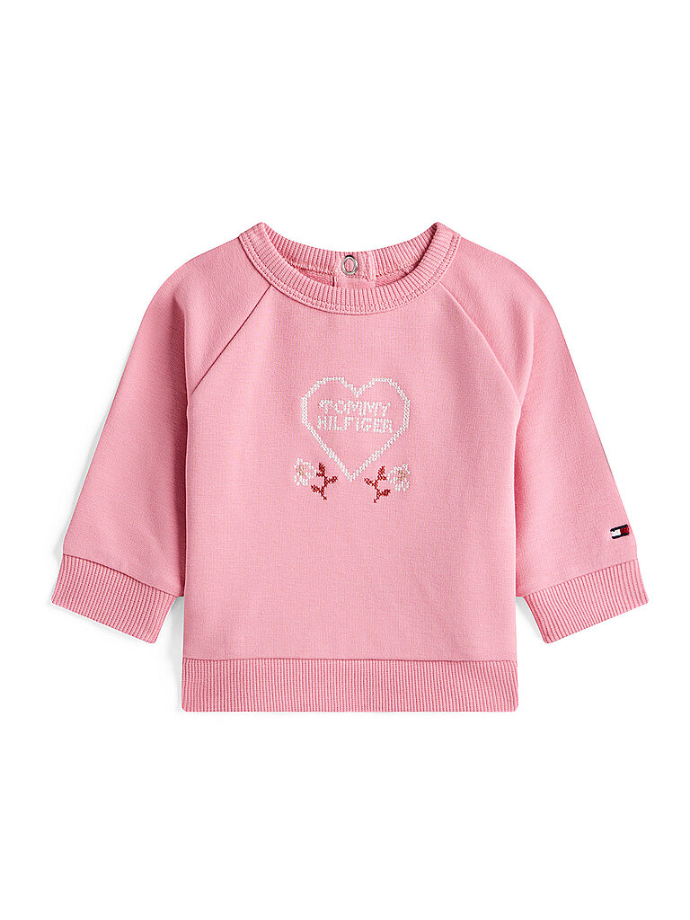 TOMMY HILFIGER Mädchen Sweater pink | 62