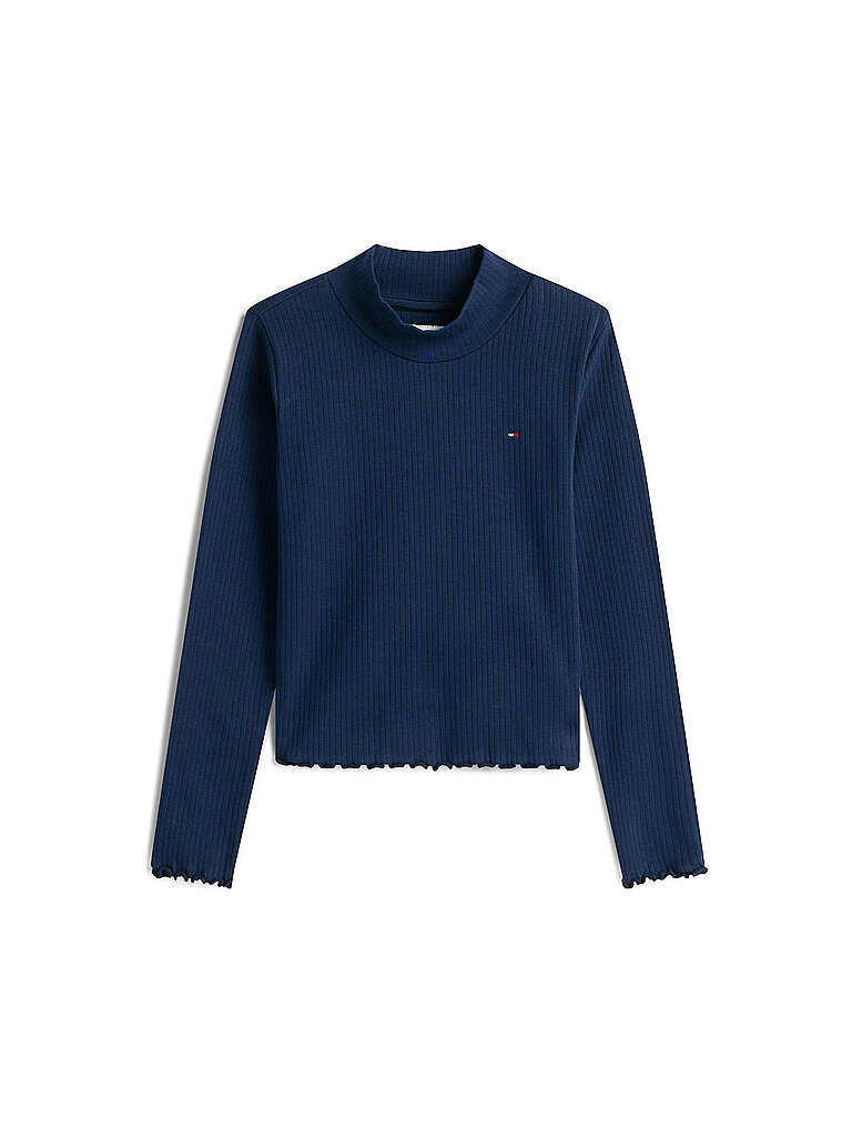 TOMMY HILFIGER Mädchen Langarmshirt  dunkelblau | 140