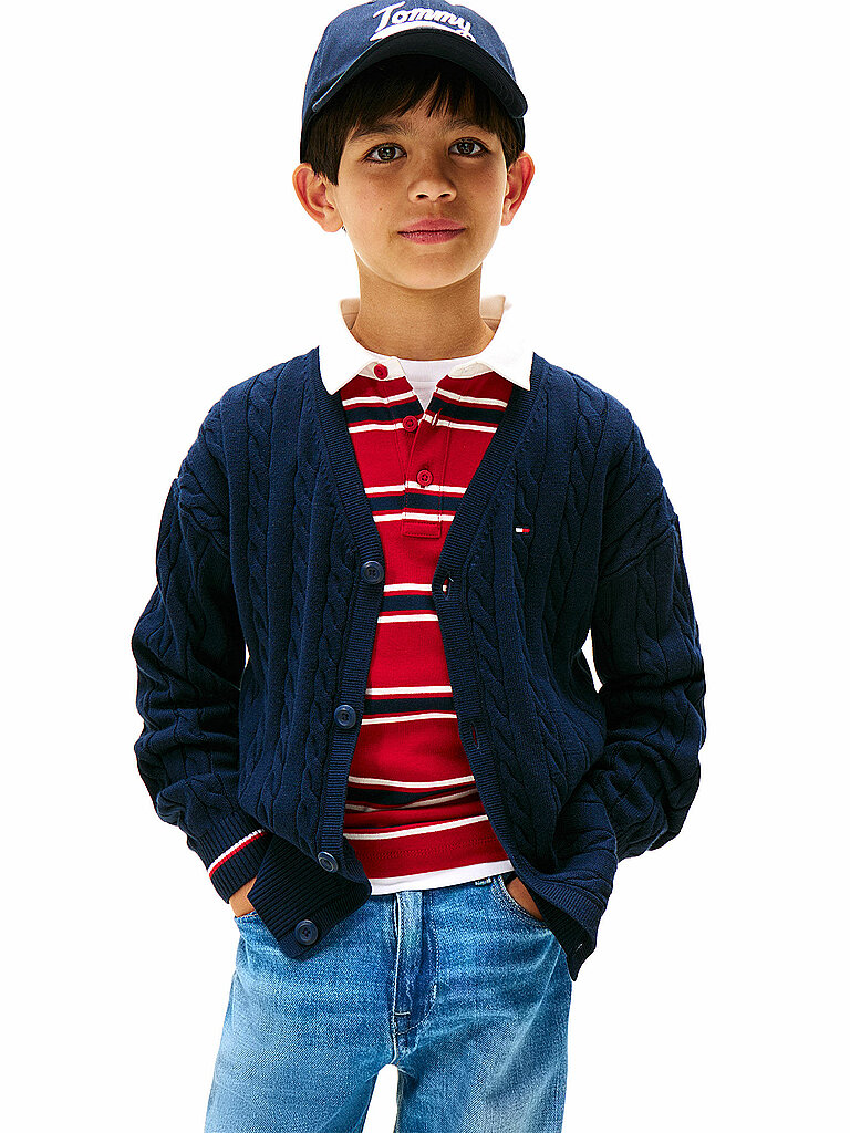TOMMY HILFIGER Jungen Strickjacke – Tommy Hilfiger