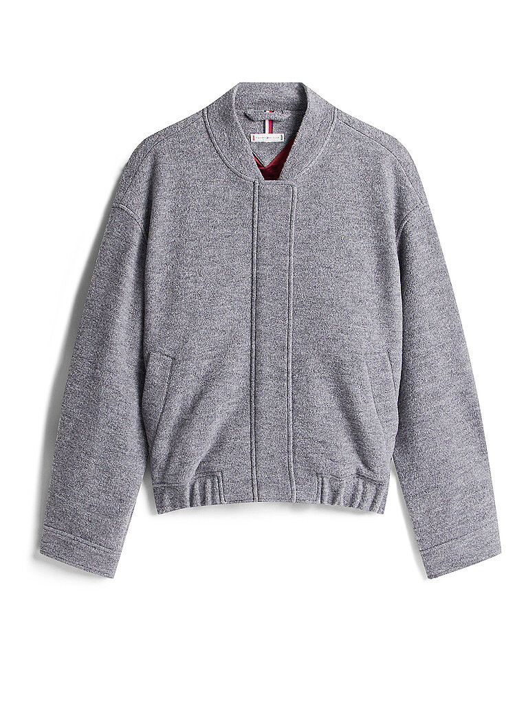 TOMMY HILFIGER Wolljacke hellgrau | 34 – Tommy Hilfiger