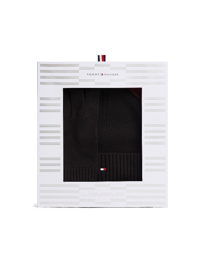 TOMMY HILFIGER Set 2-teilig Mütze und Handschuhe – Tommy Hilfiger