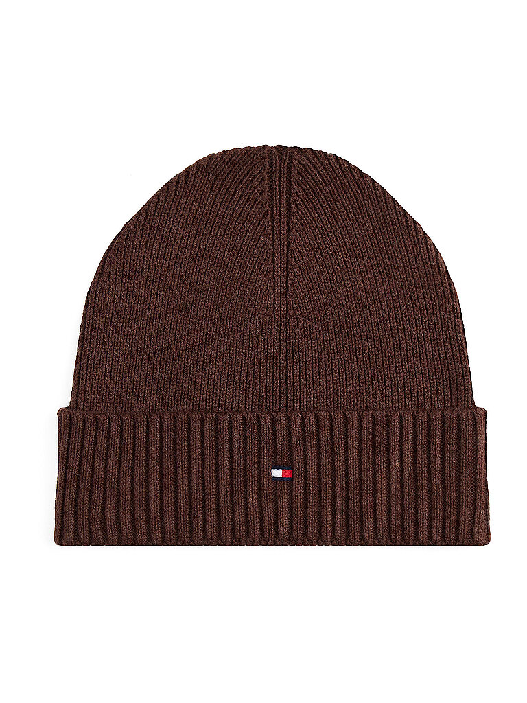 TOMMY HILFIGER Mütze - Haube  braun