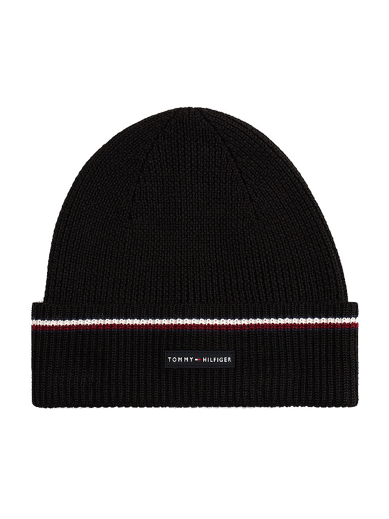 TOMMY HILFIGER Mütze - Haube  schwarz