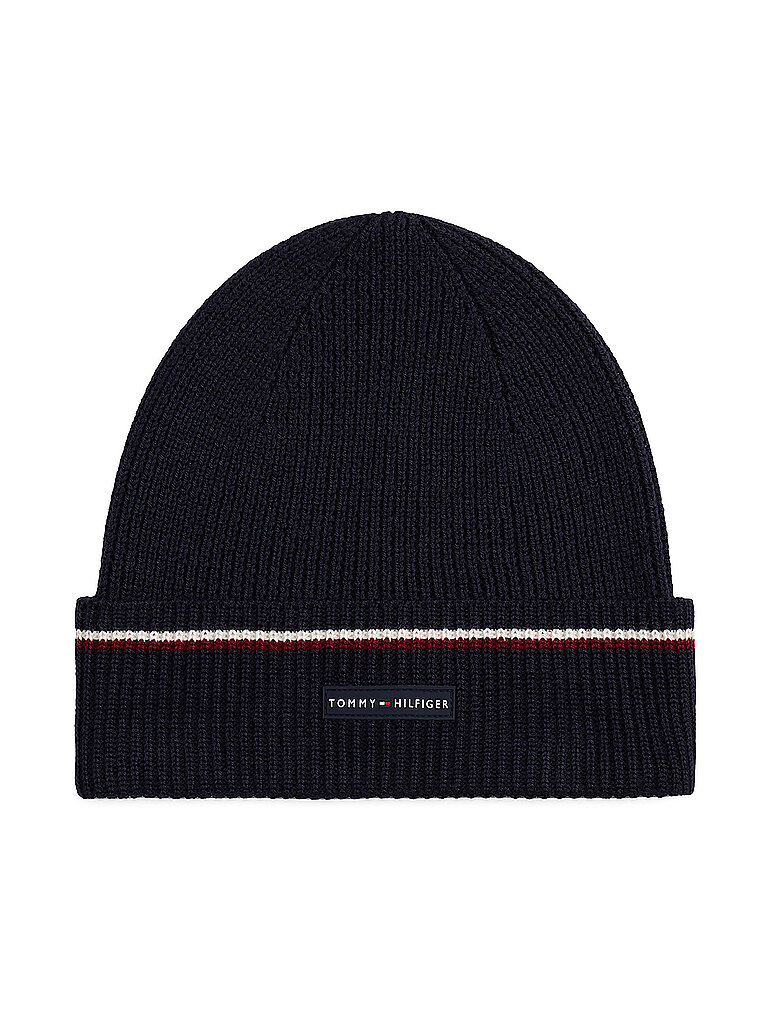TOMMY HILFIGER Mütze - Haube  blau