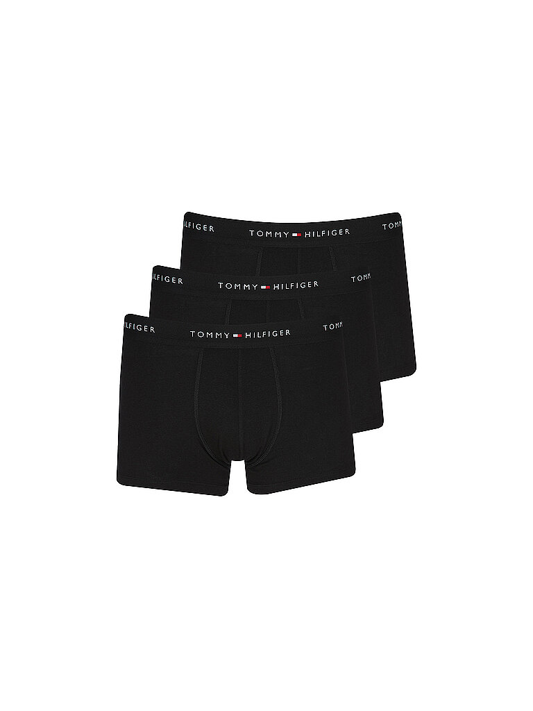 TOMMY HILFIGER Pants 3er Pkg. black schwarz | M