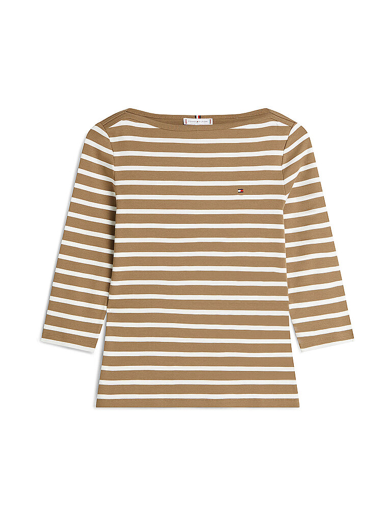 TOMMY HILFIGER Shirt  hellbraun | XS