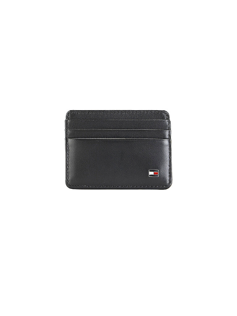 Tommy Hilfiger Herren Geldbeutel Eton aus Leder, Schwarz (Black), Einheitsgröße