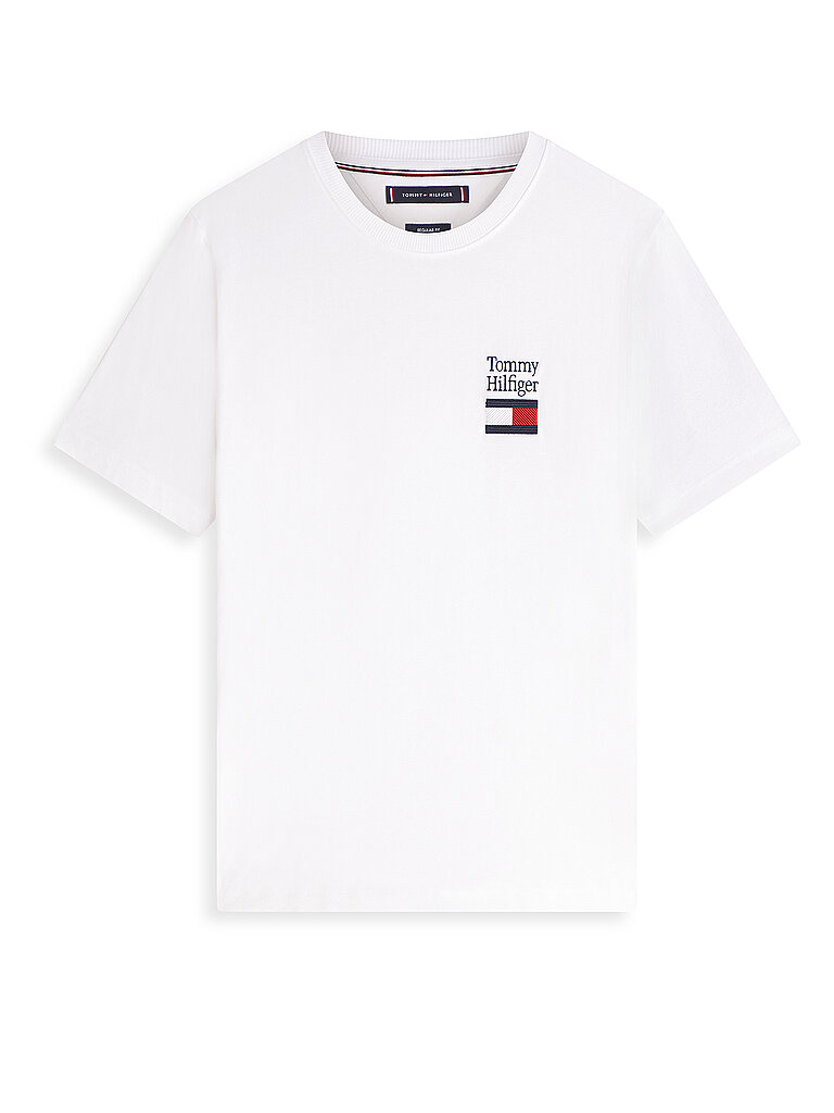 TOMMY HILFIGER T-Shirt  weiss | M