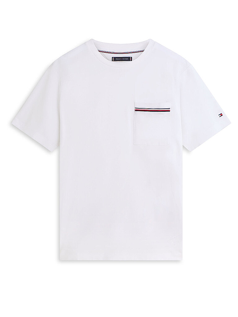 TOMMY HILFIGER T-Shirt  weiss | L