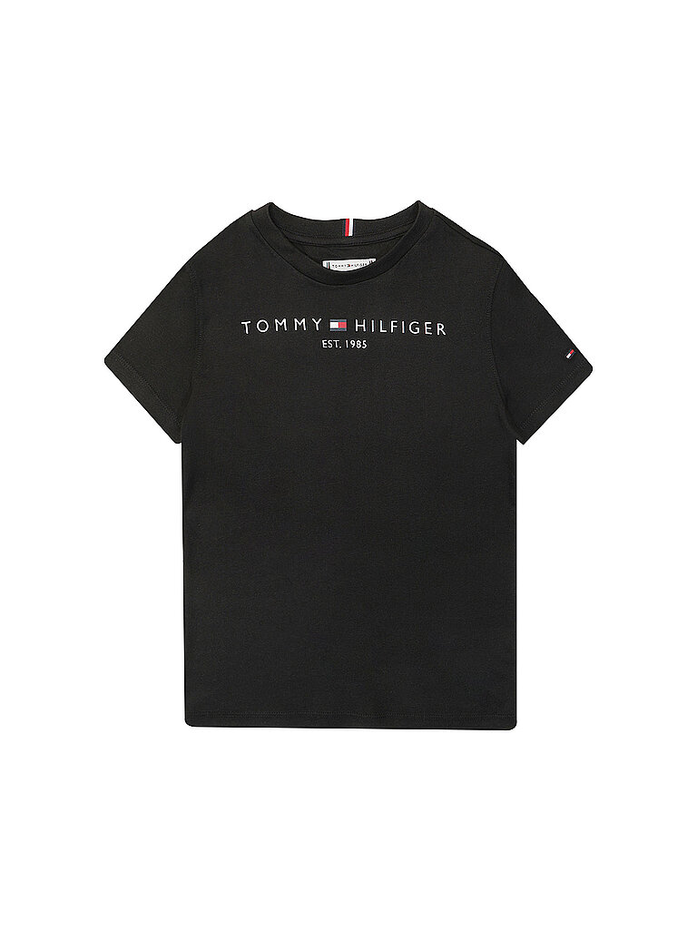 TOMMY HILFIGER Kinder T-Shirt  schwarz | 140