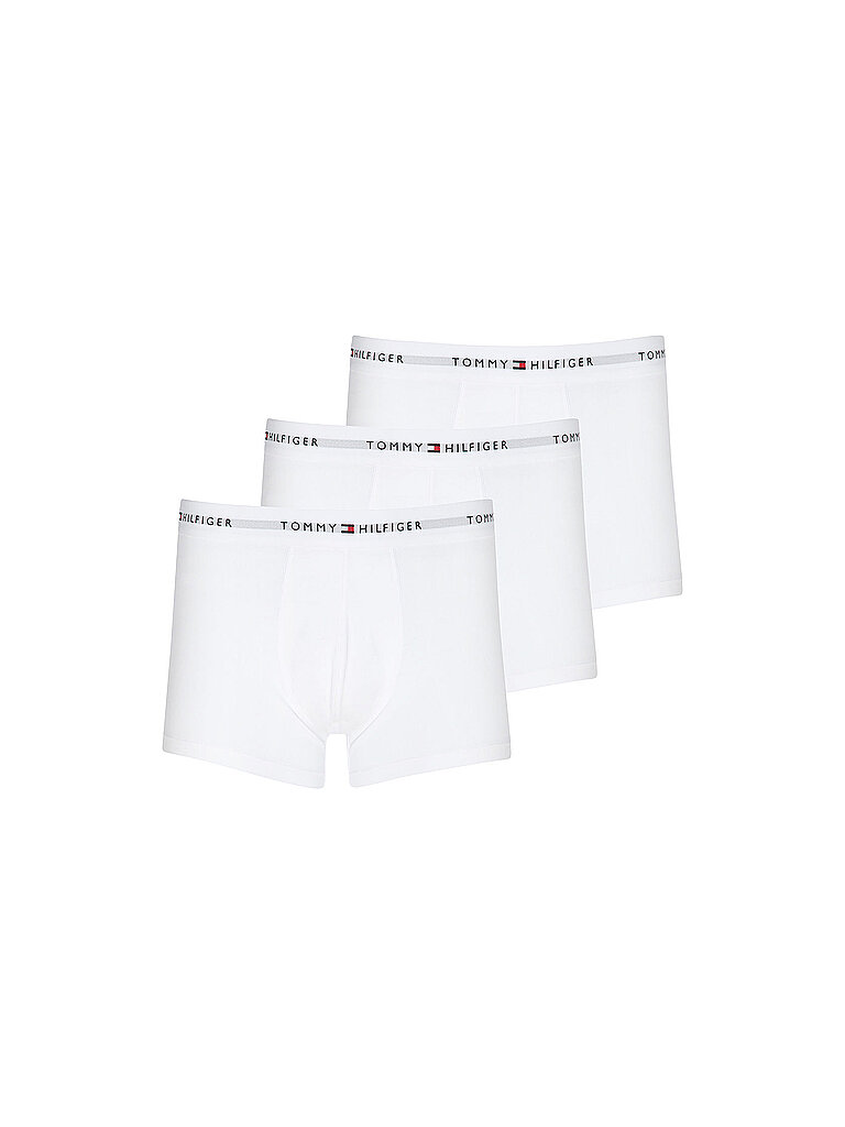 TOMMY HILFIGER Pants 3er Pkg white weiss | S