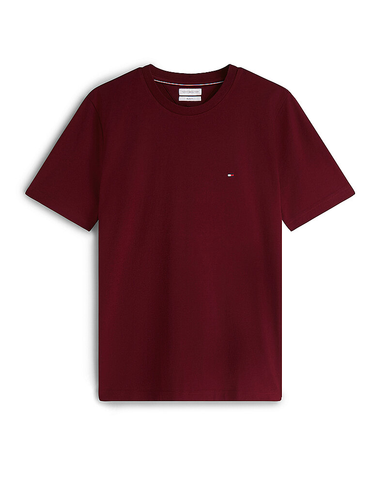 TOMMY HILFIGER T-Shirt  dunkelrot | S