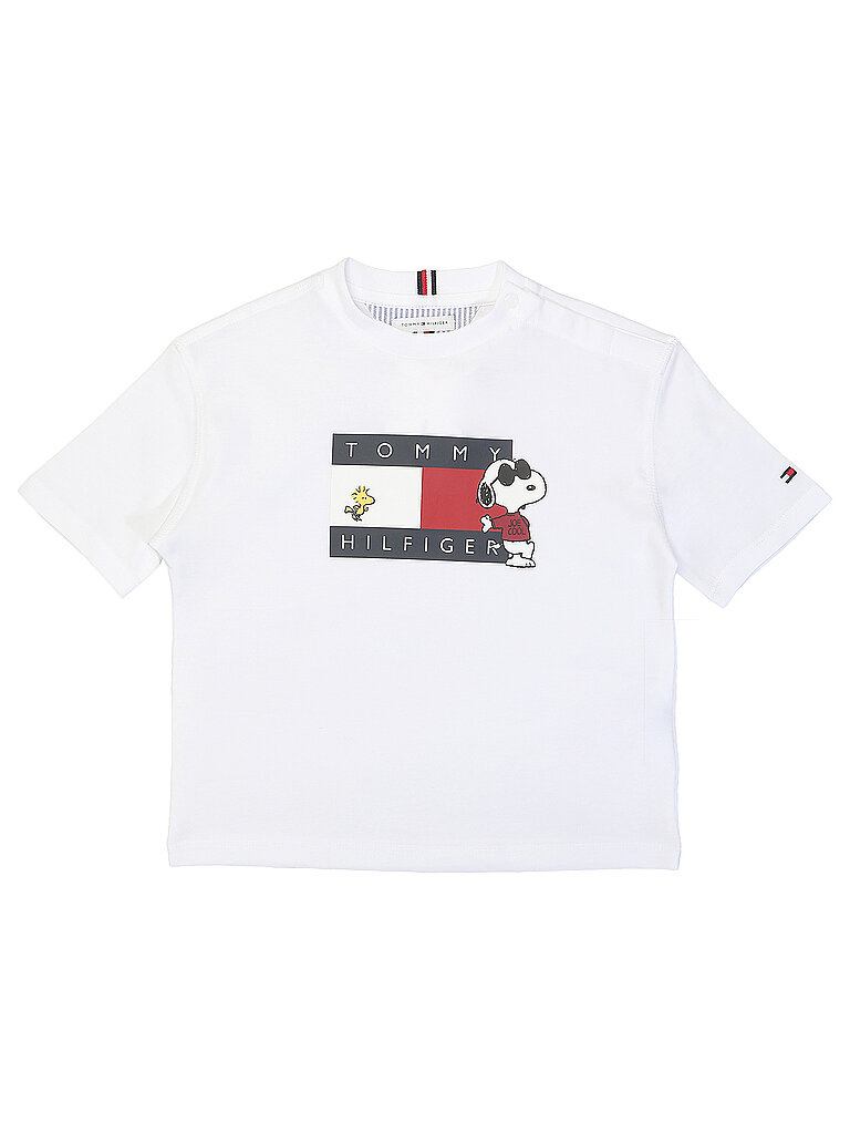 TOMMY HILFIGER Jungen T-Shirt weiss | 92