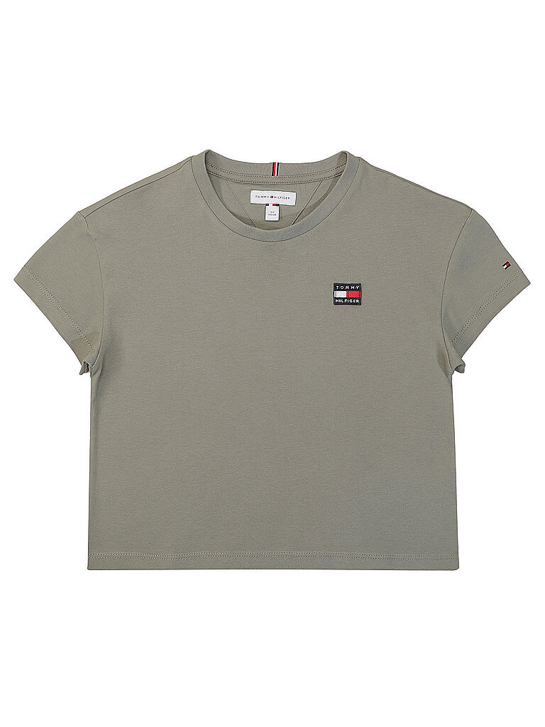 TOMMY HILFIGER Mädchen T-Shirt  olive | 140