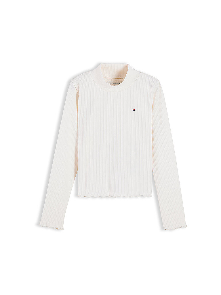 TOMMY HILFIGER Mädchen Langarmshirt  weiss | 140