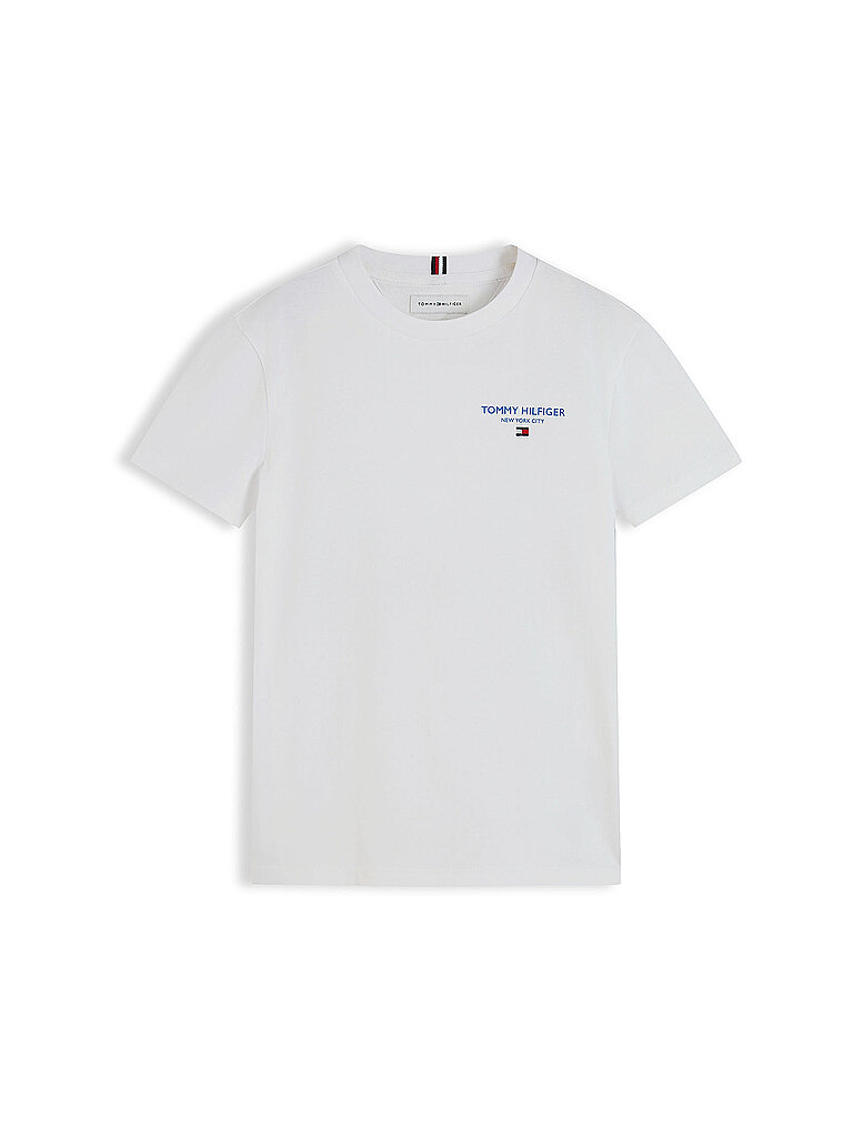 TOMMY HILFIGER Jungen T-Shirt weiss | 140