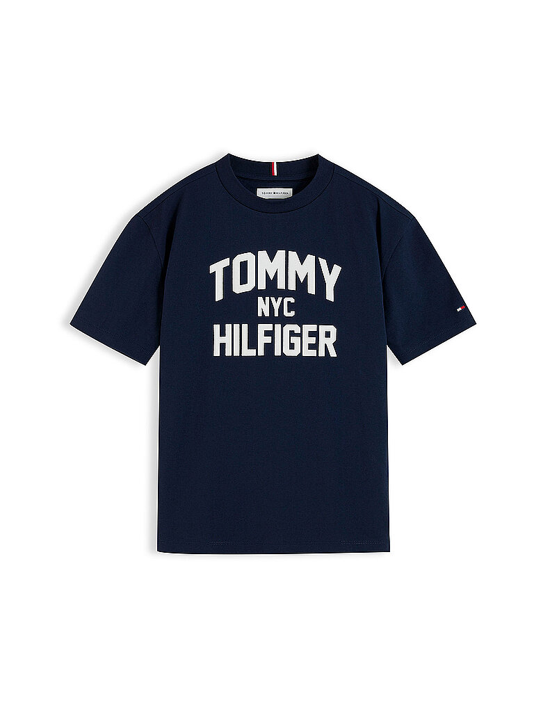 TOMMY HILFIGER Jungen T-Shirt dunkelblau | 140