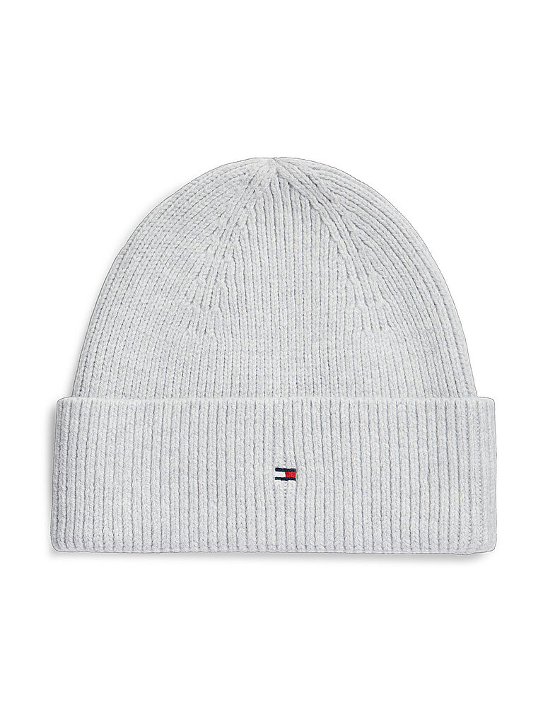 TOMMY HILFIGER Mütze - Haube  hellgrau