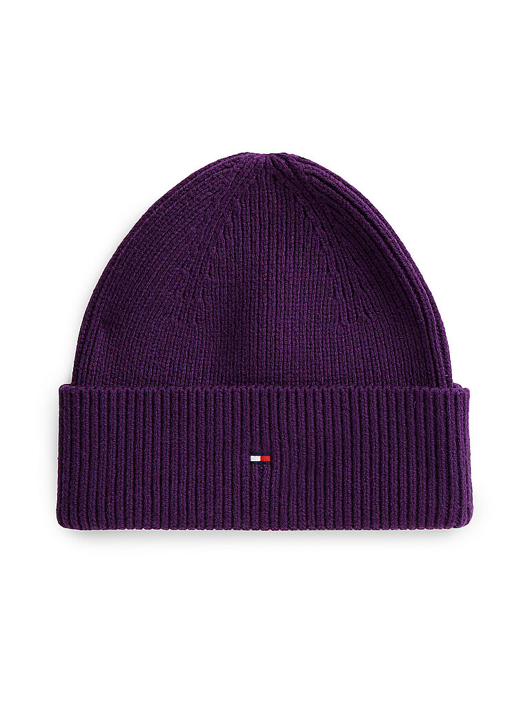 TOMMY HILFIGER Mütze - Haube  lila