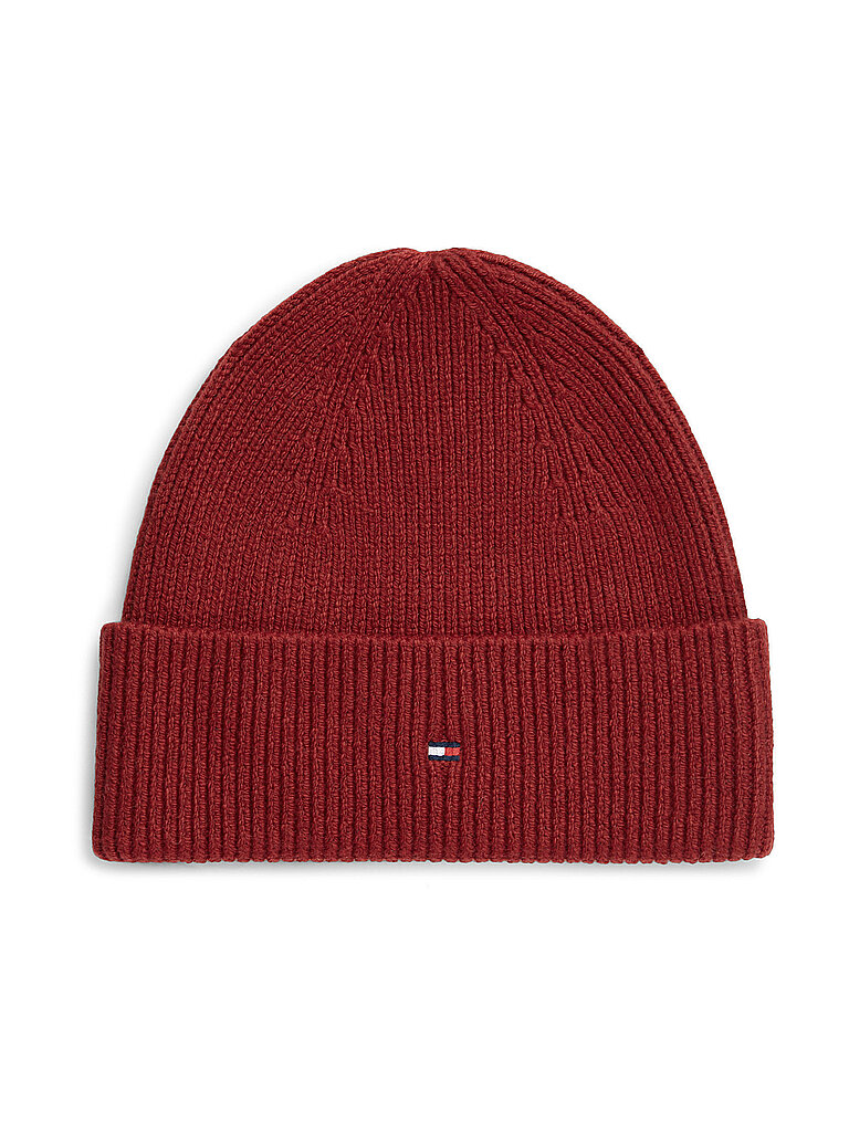 TOMMY HILFIGER Mütze - Haube  rot