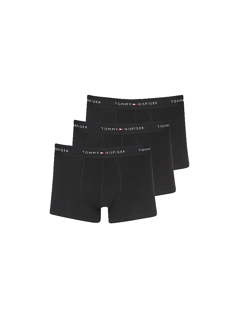 TOMMY HILFIGER Pants 3er Pkg. black schwarz | S