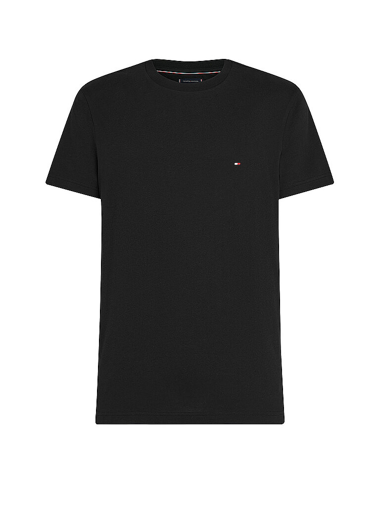 TOMMY HILFIGER T-Shirt  schwarz | S