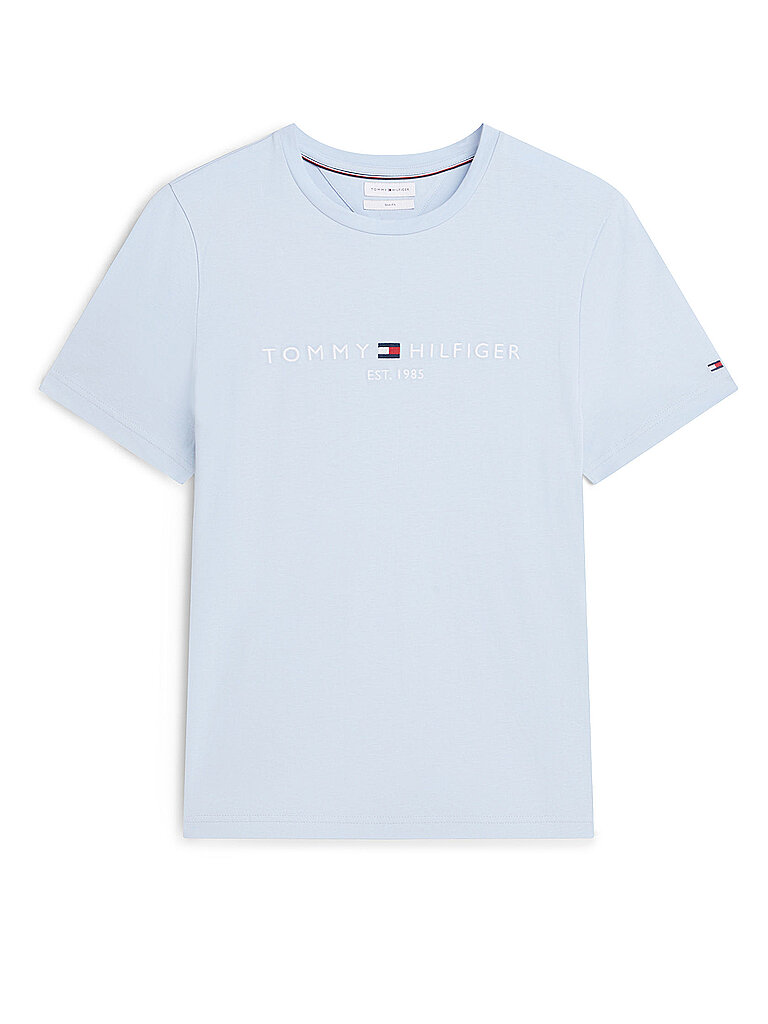 TOMMY HILFIGER T-Shirt Regular Fit  hellblau | S