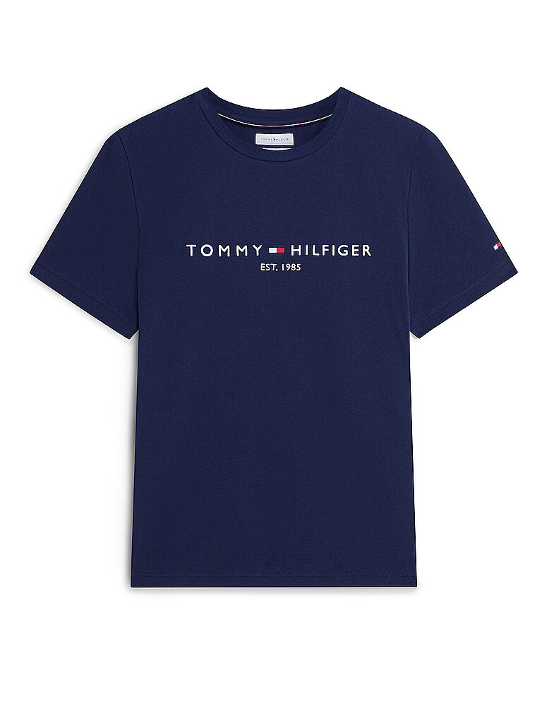 TOMMY HILFIGER T-Shirt Regular Fit  dunkelblau | S