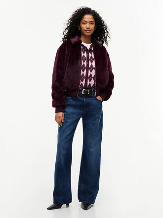 TOMMY JEANS | Jacke in Felloptik