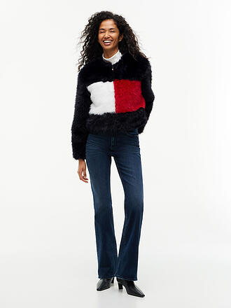 TOMMY JEANS | Jacke in Felloptik 