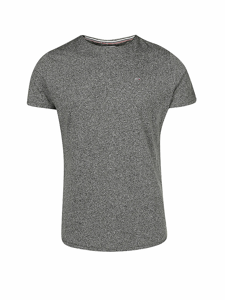 Tommy Jeans Herren T-Shirt Kurzarm TJM Slim Slim Fit, Schwarz (Black), XL