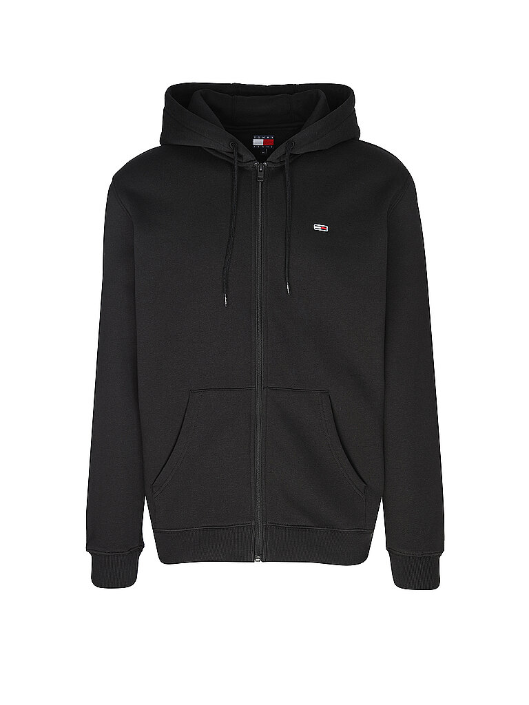 Tommy Jeans Herren Schwarz Sweatjacke | Xxl