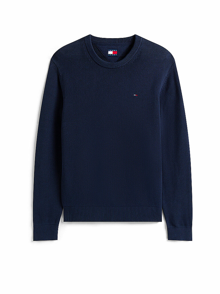 Regular Fit Strickpullover aus reiner Baumwolle
