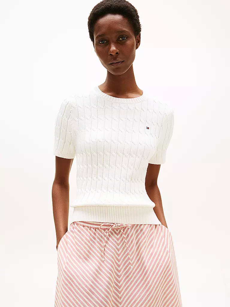 TOMMY HILFIGER |  Pullover | weiss