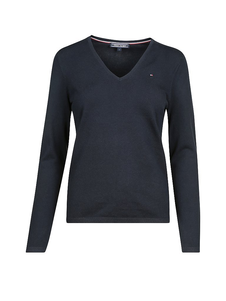 TOMMY HILFIGER Pullover New Ivy blau | XS