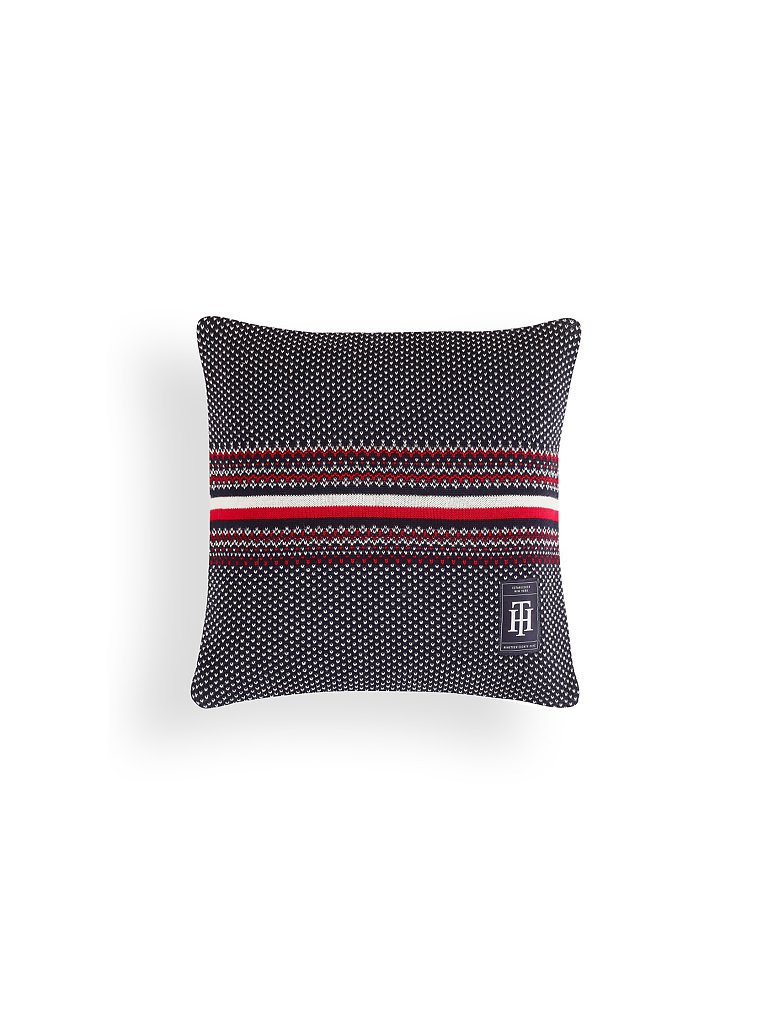 TOMMY HILFIGER Kissenhülle Traditions Decos 40x40cm (Navy) blau