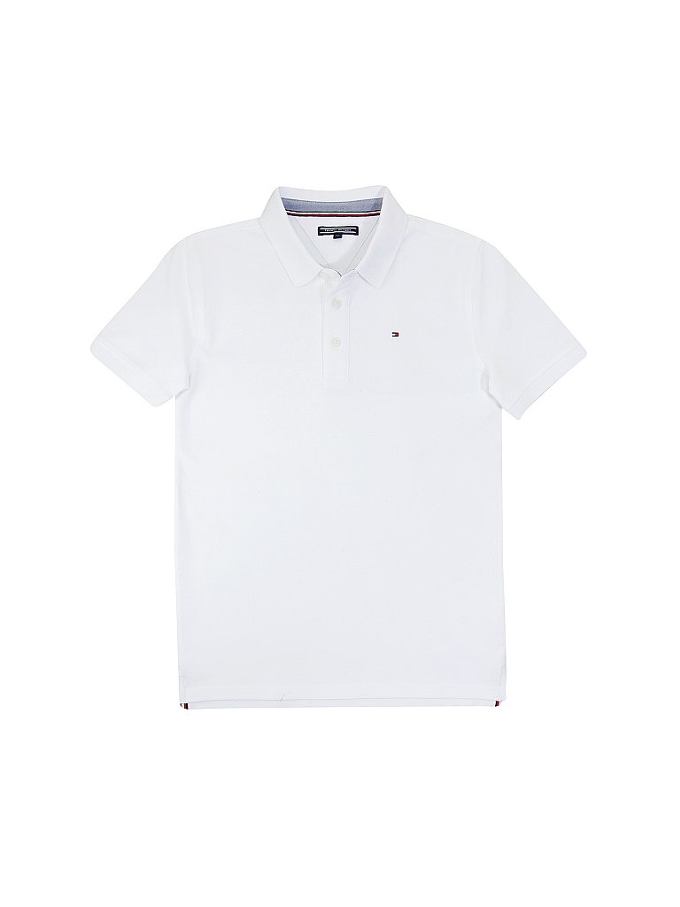 TOMMY HILFIGER Jungen-Poloshirt Iconic weiß | 140