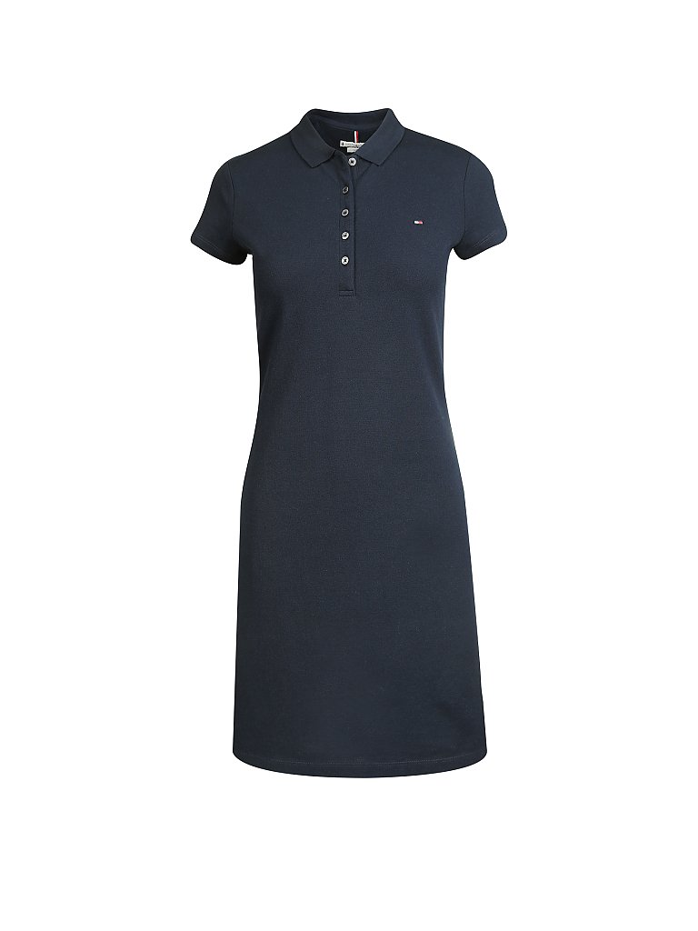 TOMMY HILFIGER Polokleid blau | XL