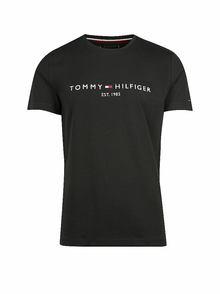 TOMMY HILFIGER T-Shirt schwarz | S