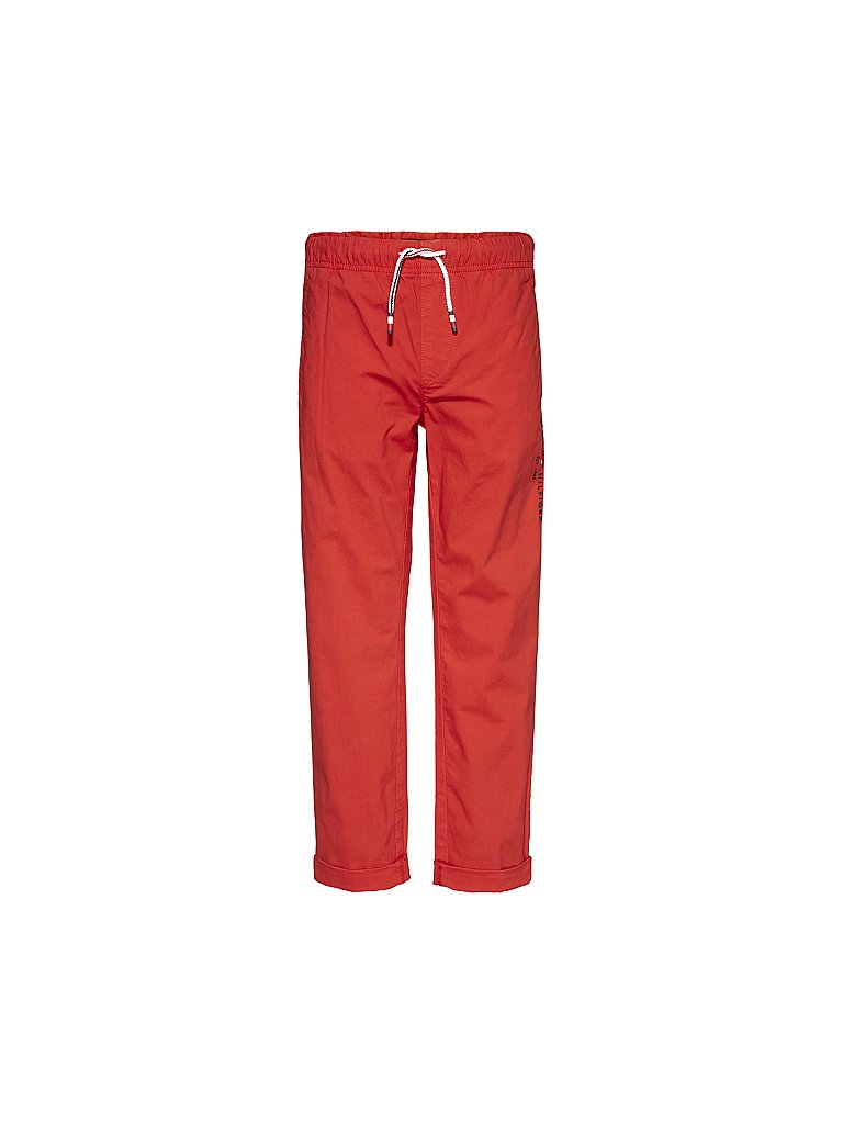 TOMMY HILFIGER Kinder Hose  rot | 152