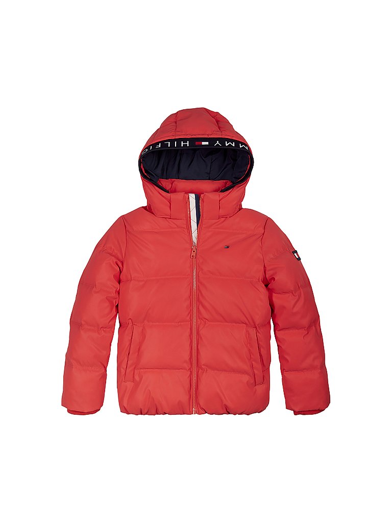 TOMMY HILFIGER Kinder Steppjacke rot | 140