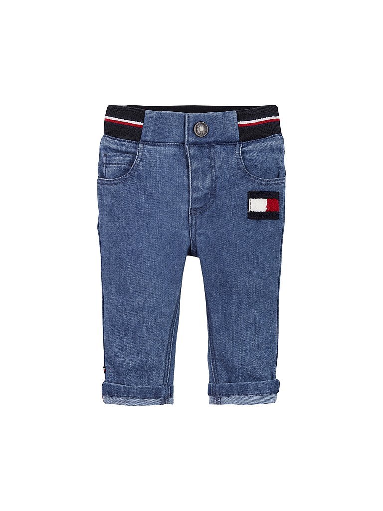 TOMMY HILFIGER Jungen Babyjeans blau | 74