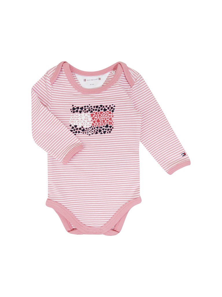 TOMMY HILFIGER Baby Mädchen Body rosa | 68