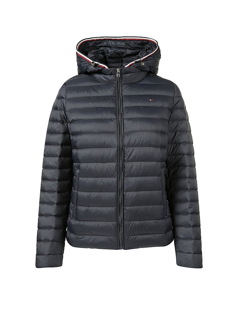 TOMMY HILFIGER Daunensteppjacke  TH Essential  blau | XS