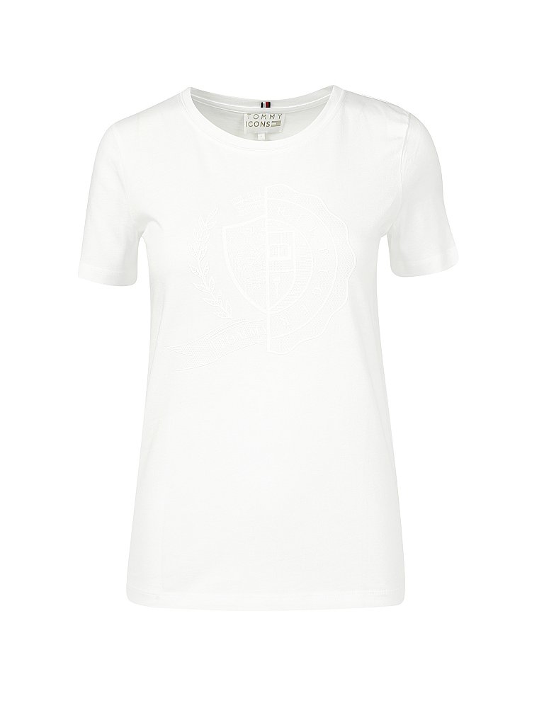 TOMMY HILFIGER T Shirt weiß | XS