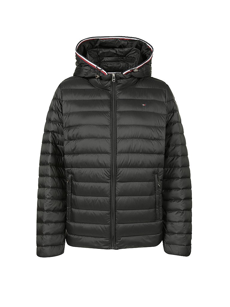 TOMMY HILFIGER Daunensteppjacke schwarz | 42