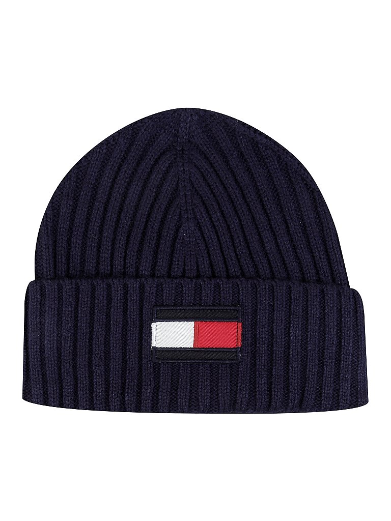 TOMMY HILFIGER Jungen Mütze - Haube blau | L-XL