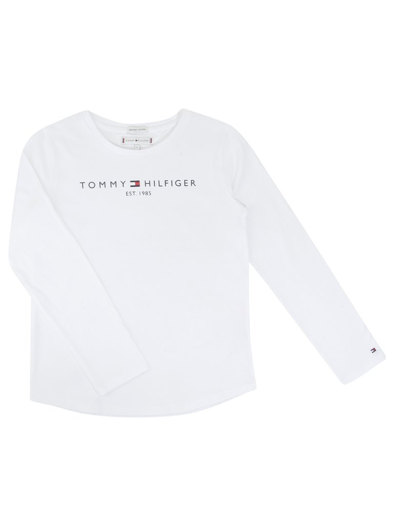 TOMMY HILFIGER Mädchen Langarmshirt weiß | 92