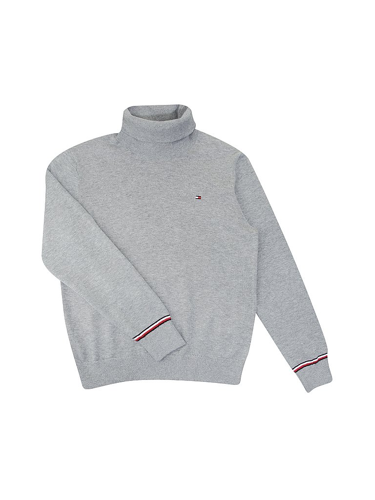 TOMMY HILFIGER Jungen Rollkragenpullover  Essential  grau | 140